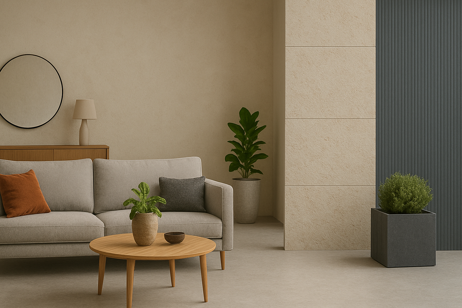 A modern interior space demonstrating innovative home products